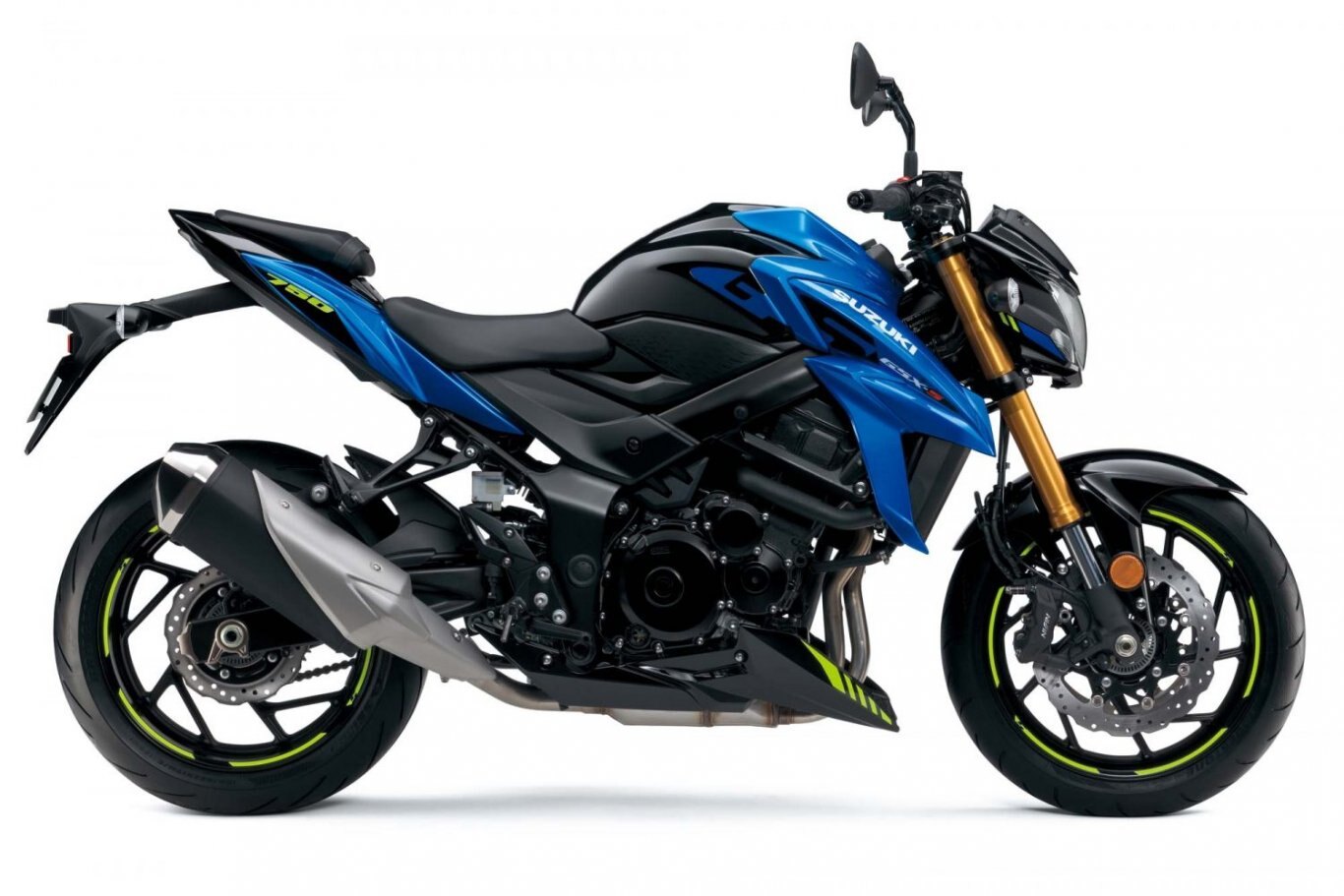 2022 Suzuki GSX-S750A Metallic Triton Blue / Glass Sparkle Black