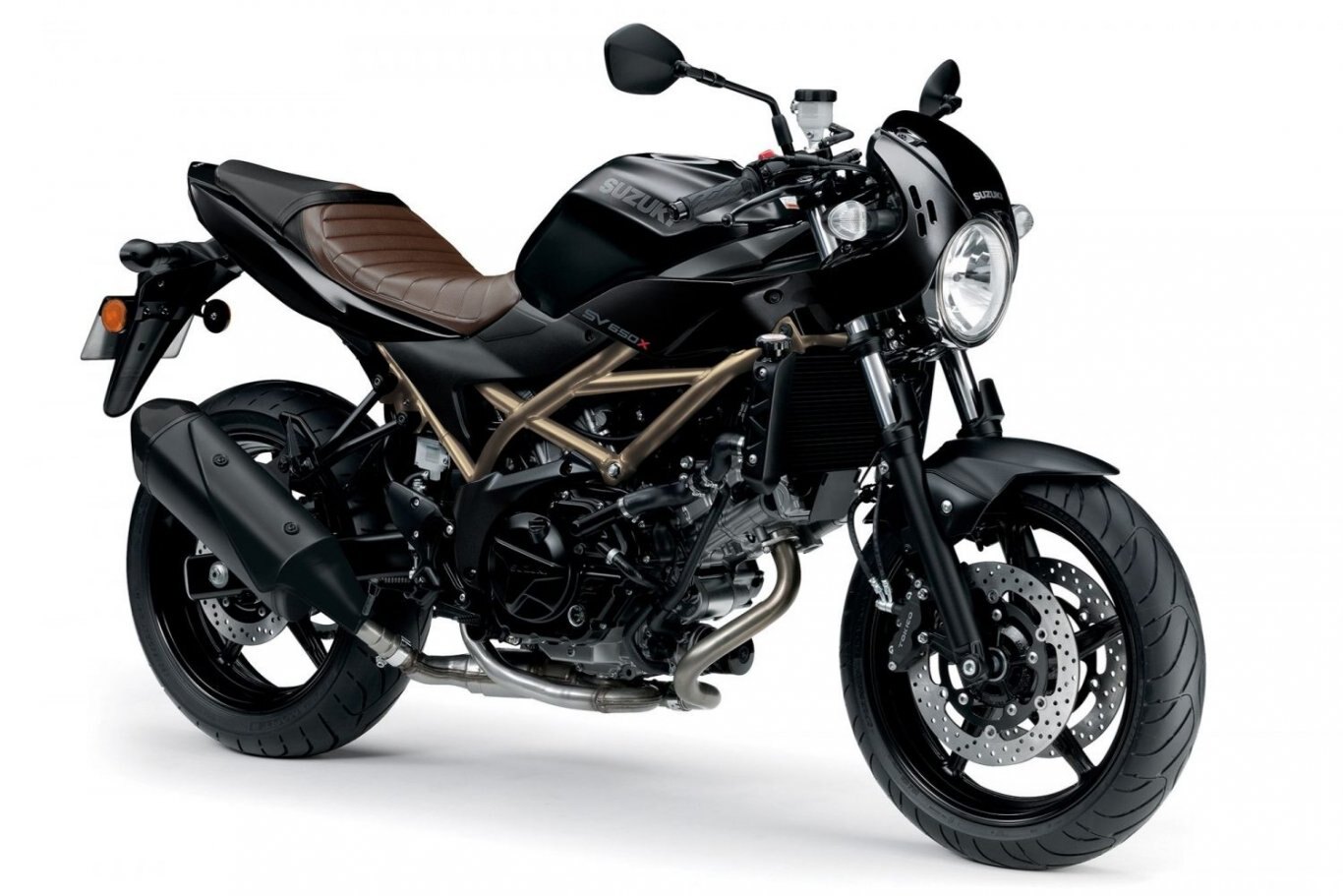 2022 Suzuki SV650X Glass Sparkle Black