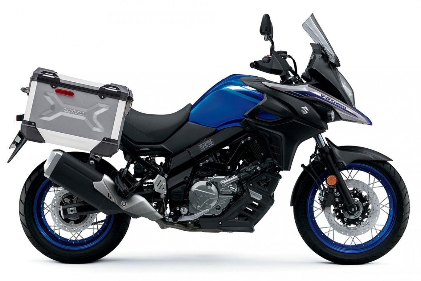 2022 Suzuki V-Strom 650XAA Pearl Vigor Blue