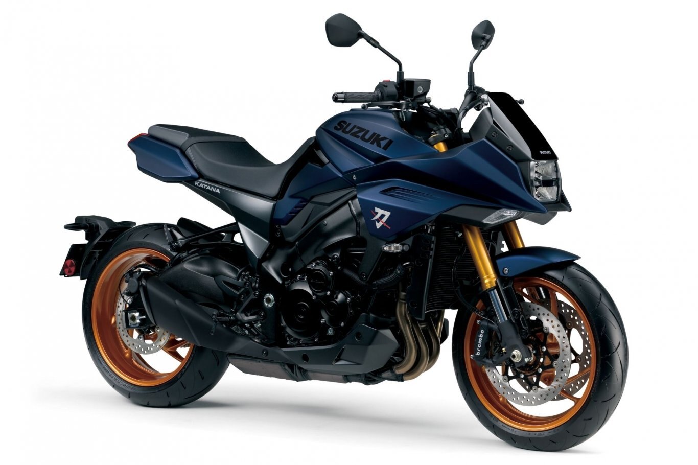 2022 Suzuki Katana Metalllic Mat Stellar Blue (YUA)