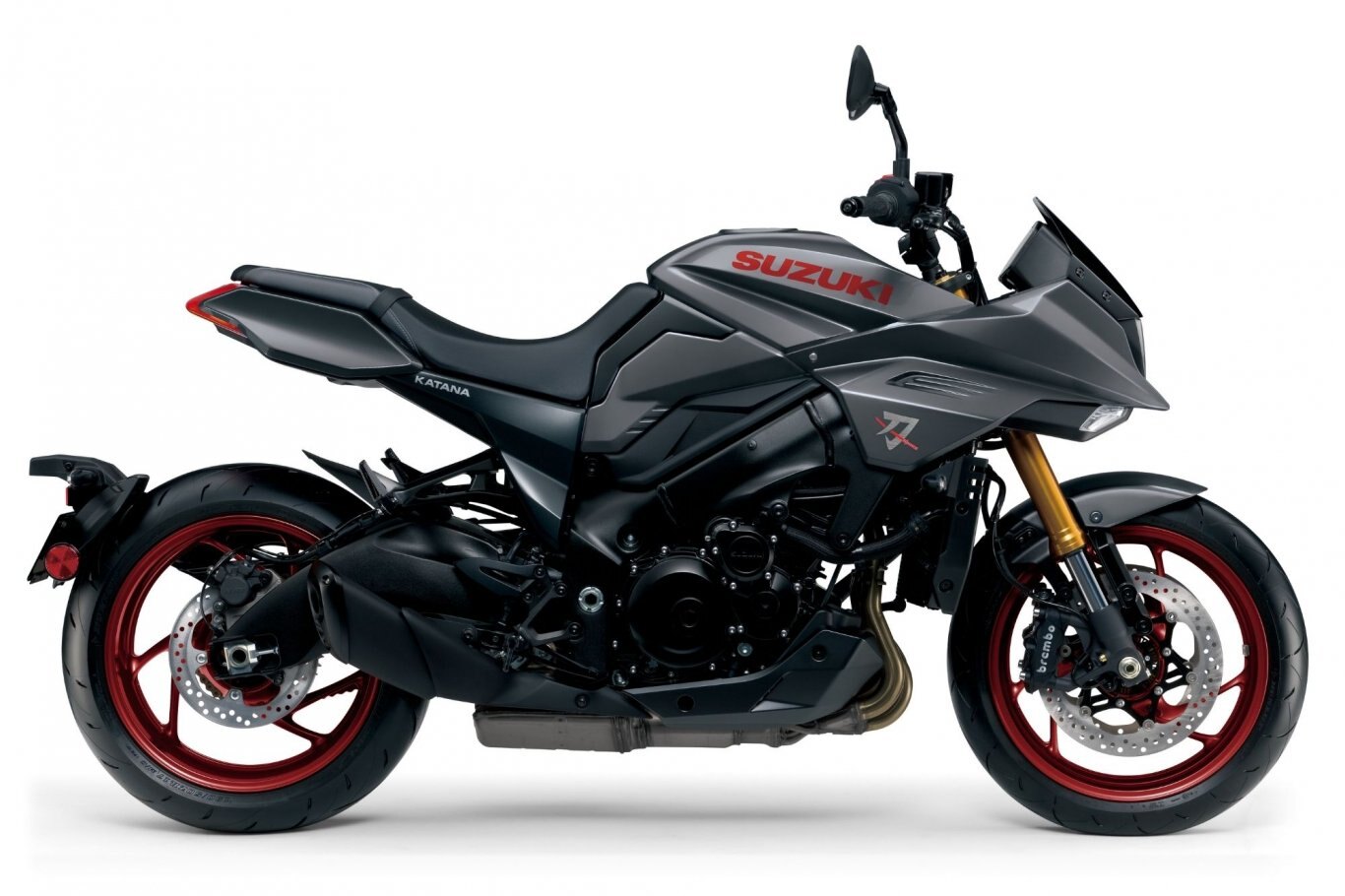 2022 Suzuki Katana Solid Iron Gray (YUD)