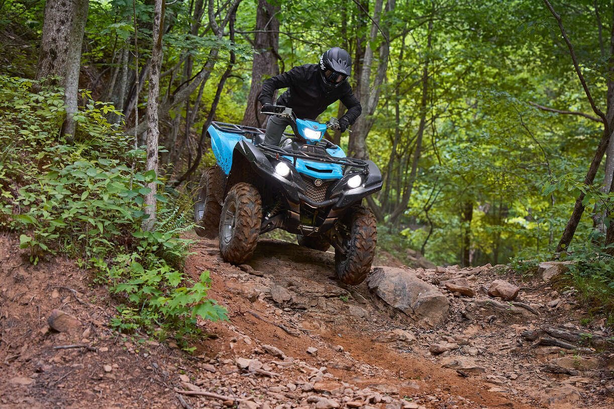 2023 Yamaha GRIZZLY EPS Cyan/Yamaha Black