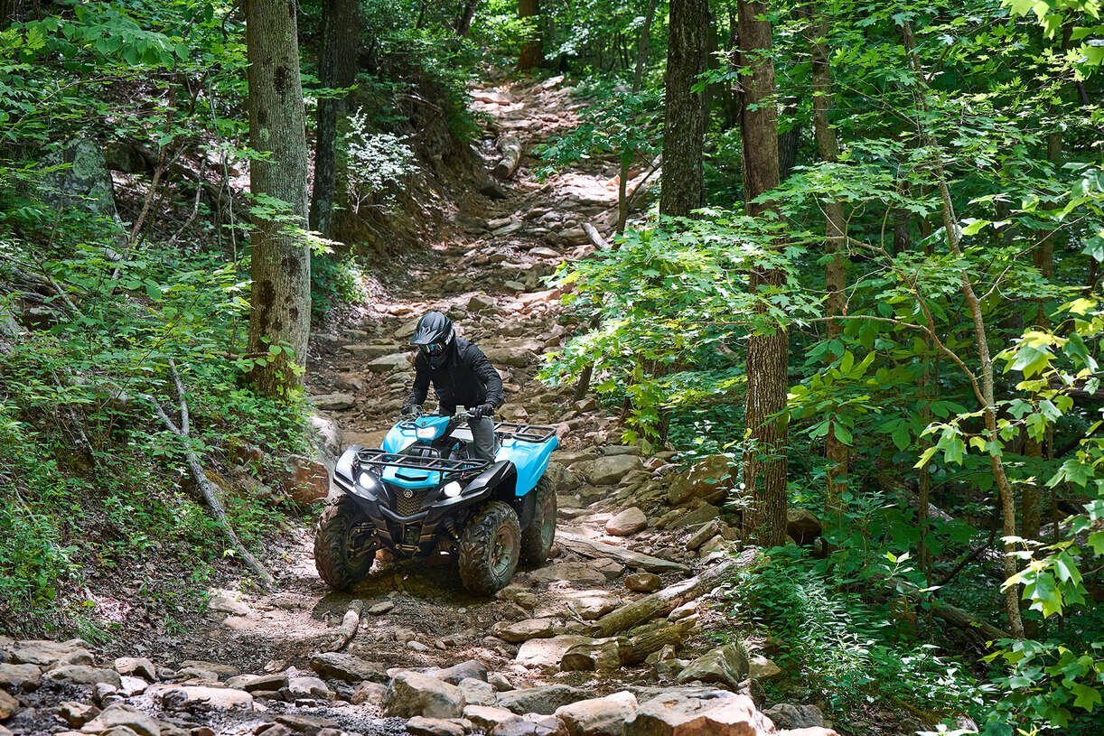 2023 Yamaha GRIZZLY EPS Cyan/Yamaha Black