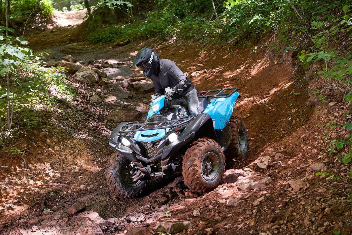 2023 Yamaha GRIZZLY EPS Cyan/Yamaha Black