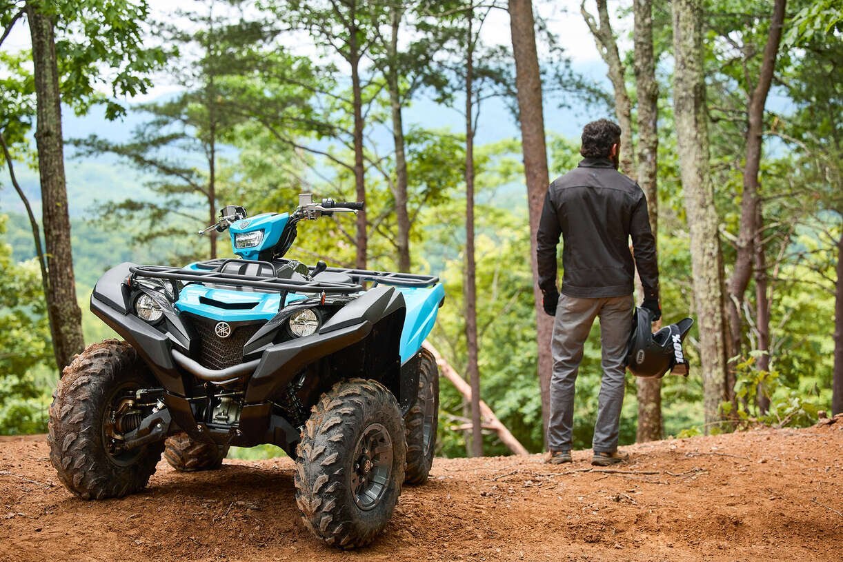 2023 Yamaha GRIZZLY EPS Cyan/Yamaha Black