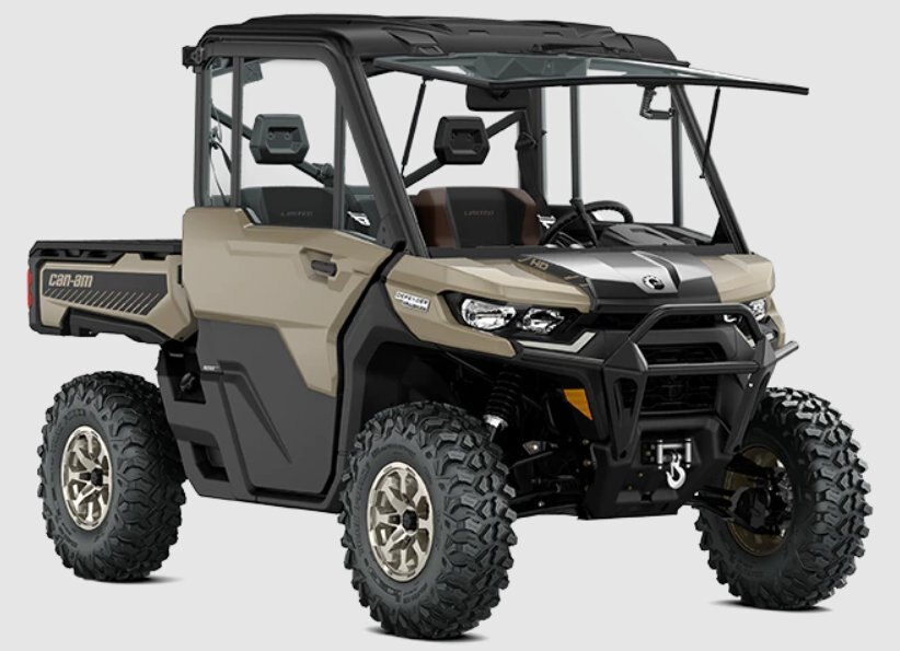 2023 Can-Am DEFENDER LIMITED Desert Tan & Timeless Black