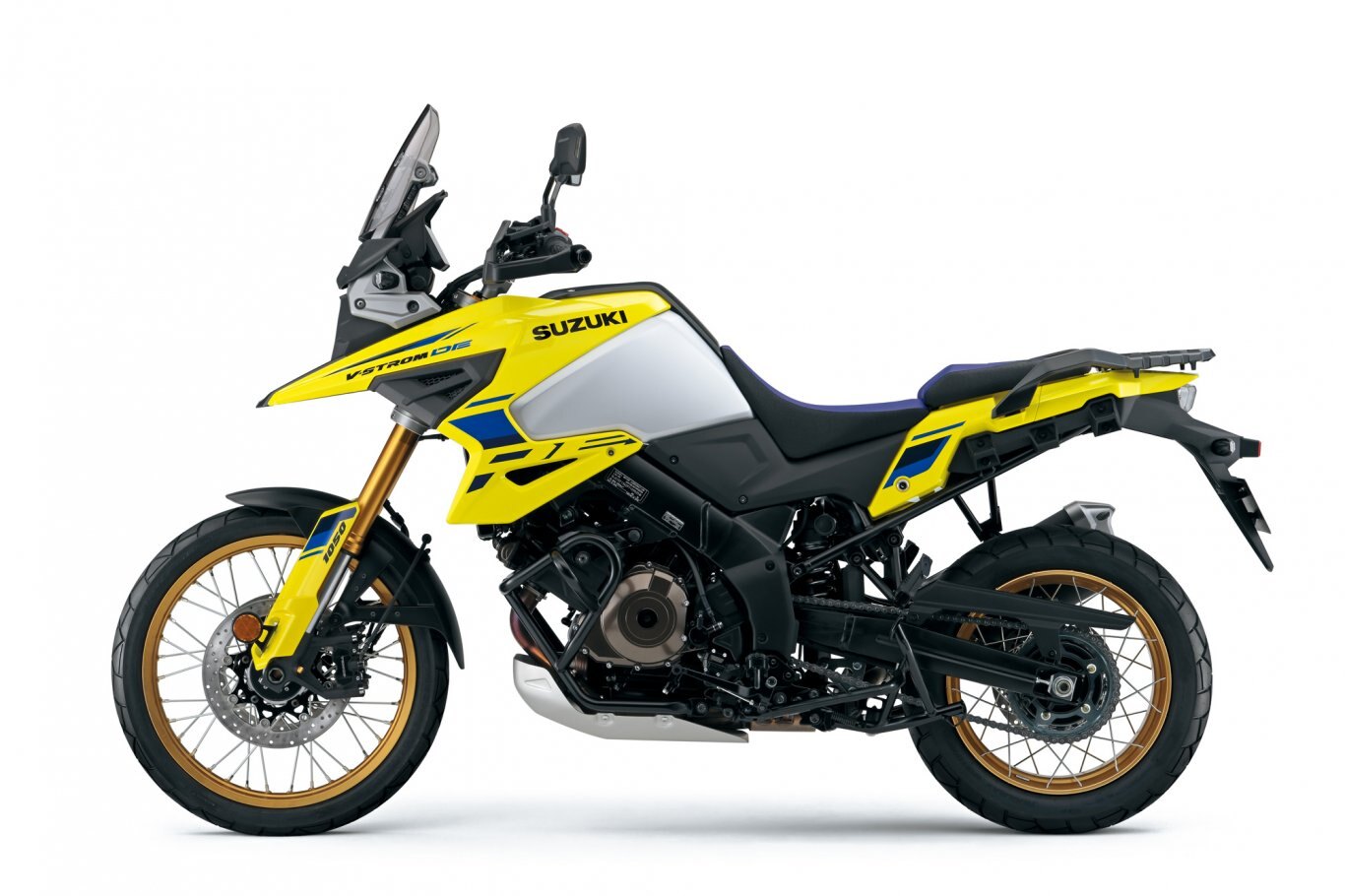 2023 Suzuki V STROM 1050DE Champion Yellow No.2 / Metallic Mat Sword Silver