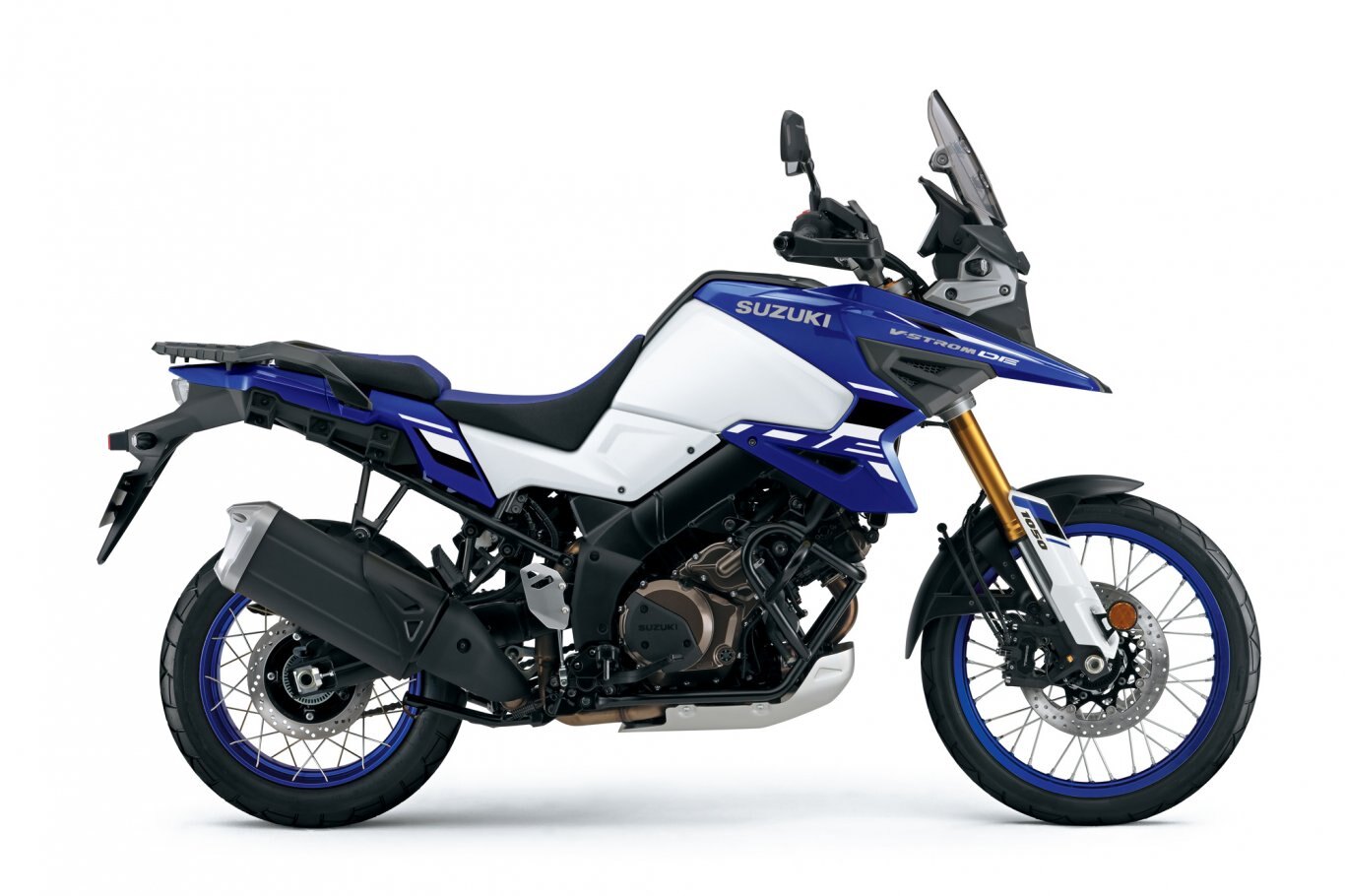 2023 Suzuki V STROM 1050DE Pearl Vigor Blue / Pearl Brilliant White