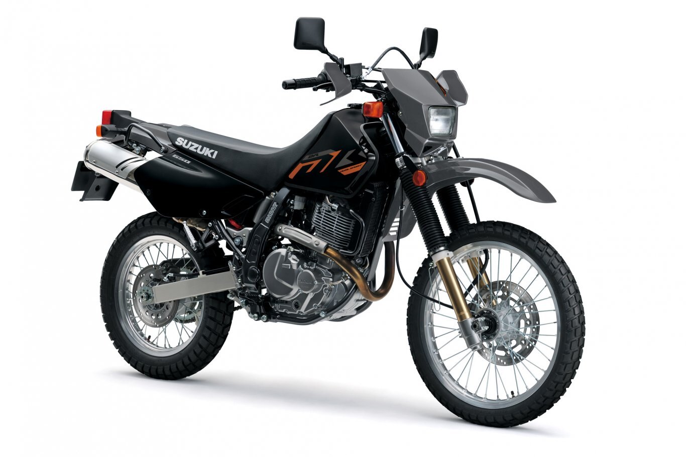 2023 Suzuki DR650SE Solid Black & Iron Gray