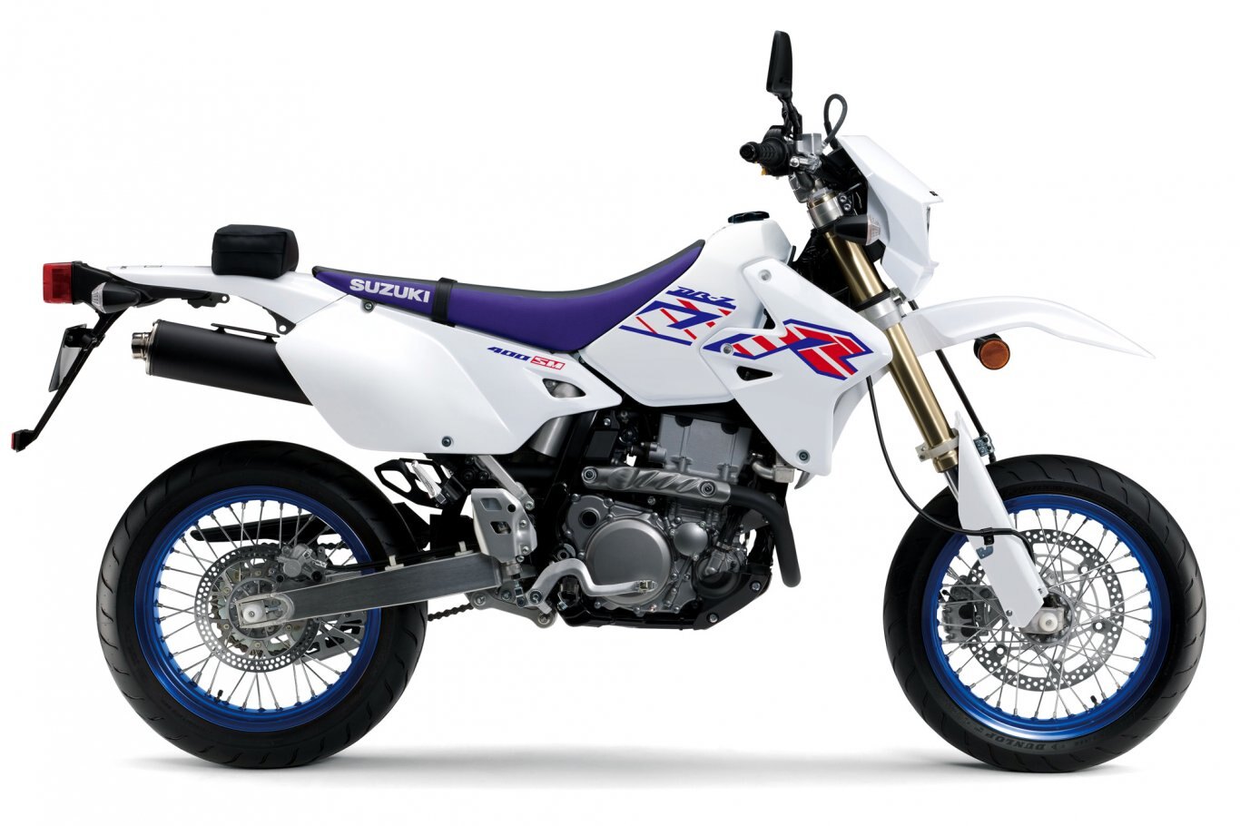 2024 Suzuki DR-Z400SM Solid Special White