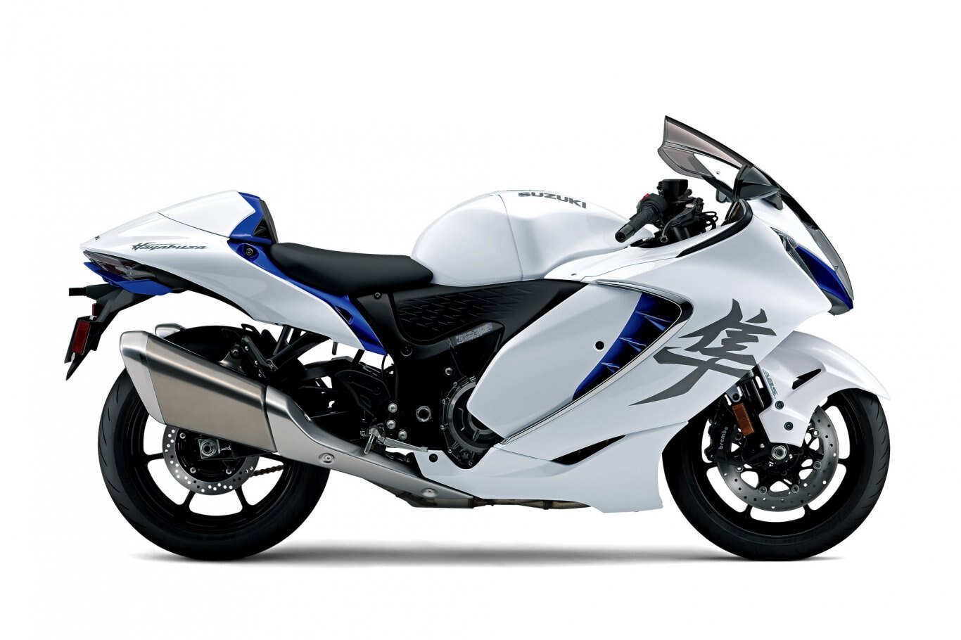 2023 Suzuki HAYABUSA Pearl Vigor Blue Pearl Brilliant White