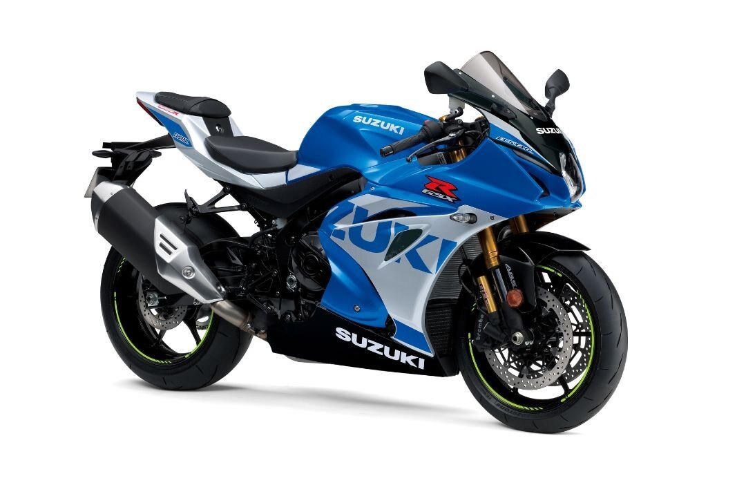 2023 Suzuki GSX-R1000A Metallic Triton Blue - Metallic Mystic Silver