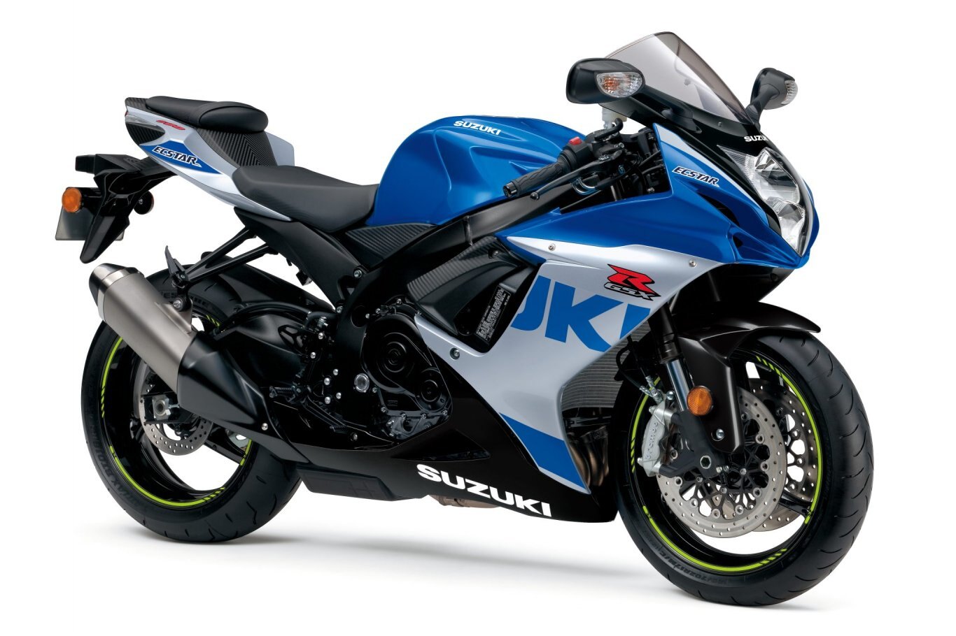 2023 Suzuki GSX-R600 Metallic Triton Blue - Metallic Mystic Silver