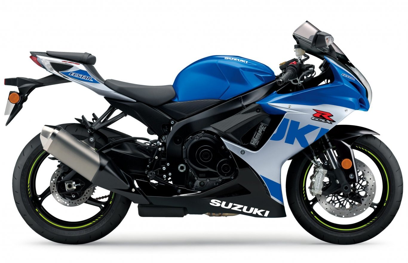 2023 Suzuki GSX R600 Metallic Triton Blue Metallic Mystic Silver