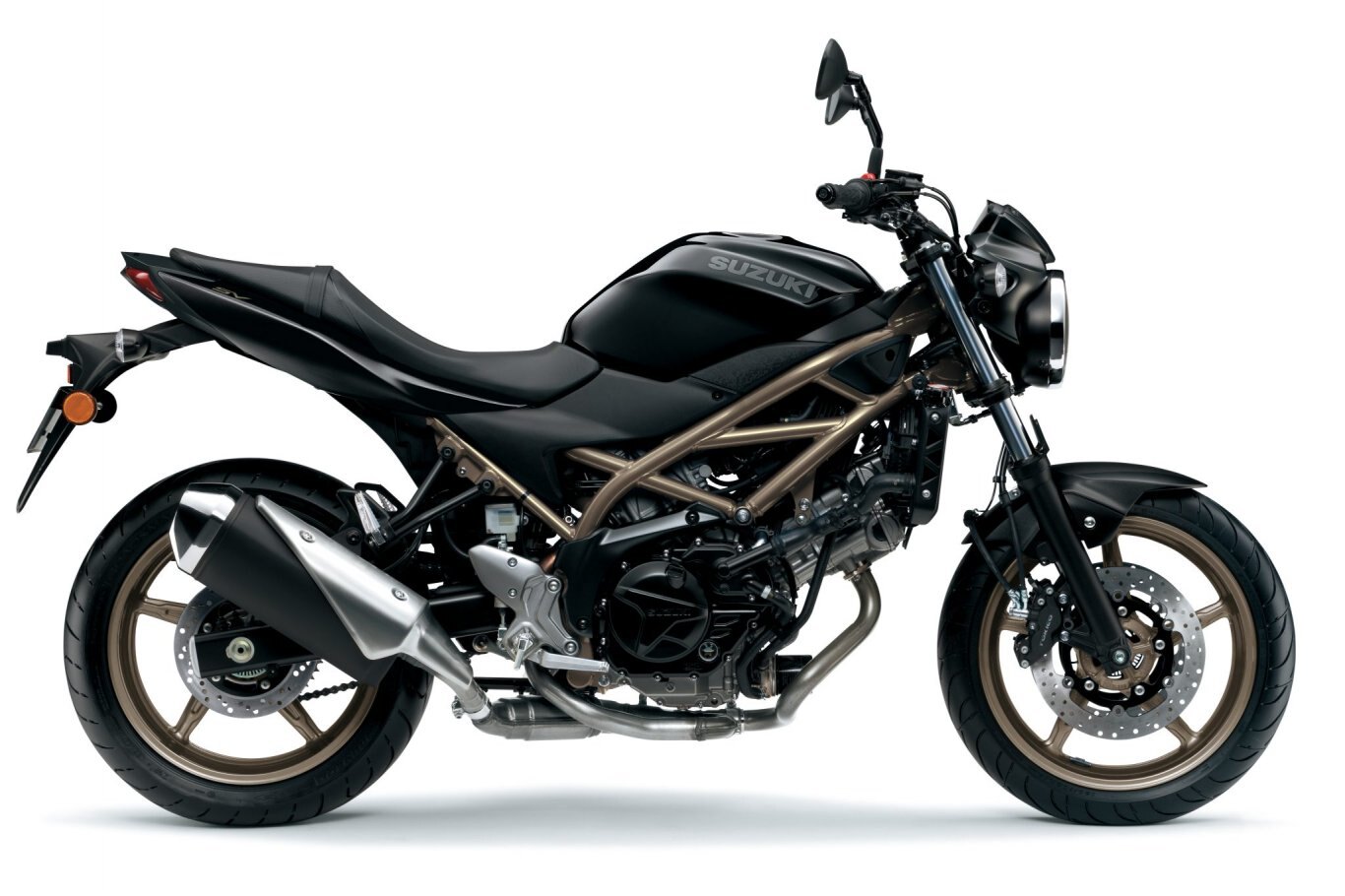 2023 Suzuki SV650A Glass Sparkle Black