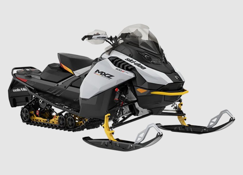 2024 Ski-Doo MXZ Adrenaline with Blizzard Package Rotax® 850 E-TEC Catalyst Grey