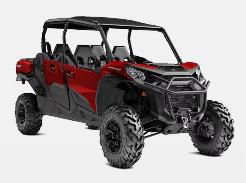 2024 Can-Am COMMANDER MAX XT 700 fiery-red