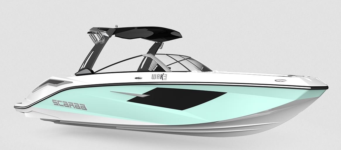 2024 Scarab Jet 285 WAKE ID SEAFOAM GREEN