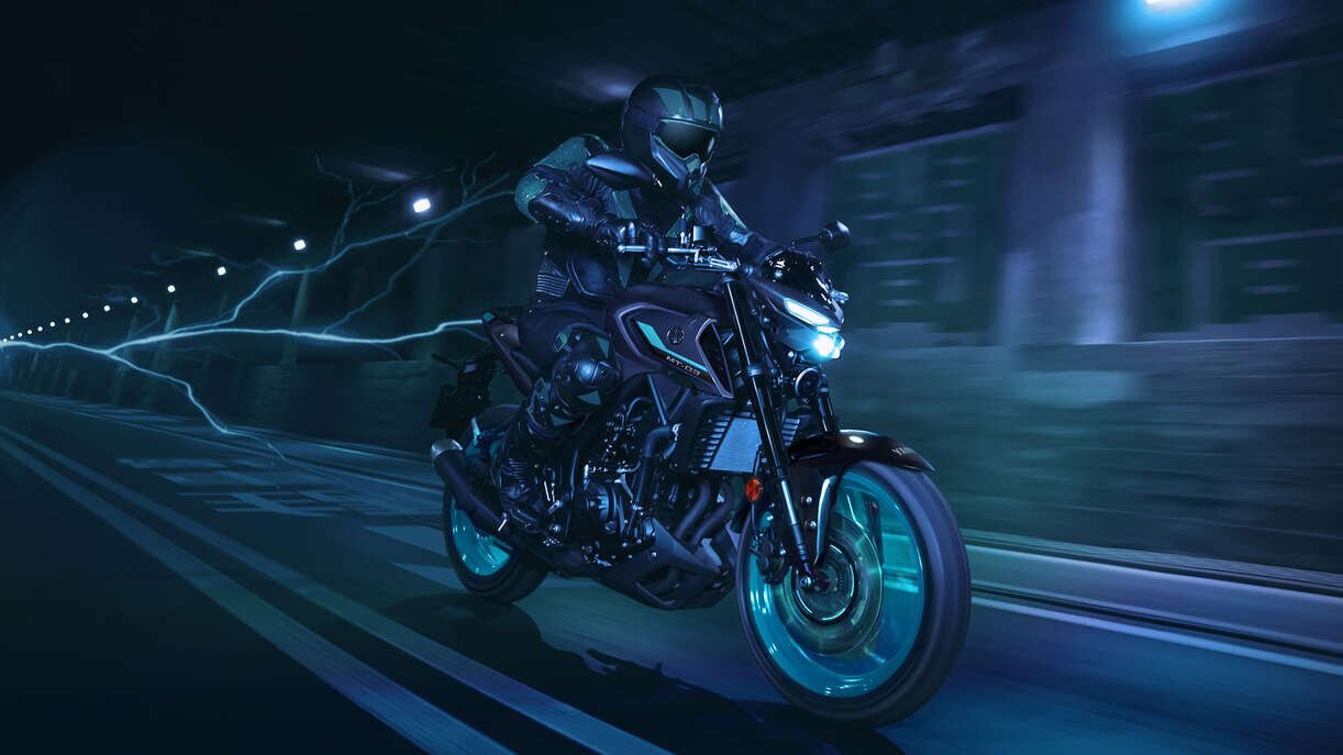 2024 Yamaha MT 03 Midnight Cyan