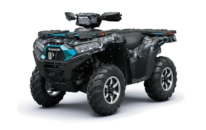 2024 Kawasaki BRUTE FORCE 750 EPS LE CYPHER CAMO GRAY