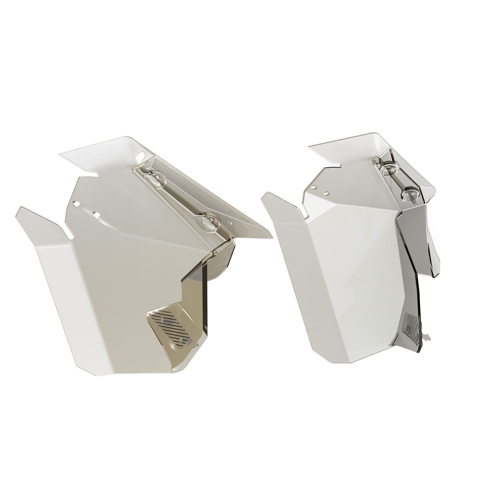 Ensemble de déflecteur latéral de pare-brise moyen et supérieur XM, XS