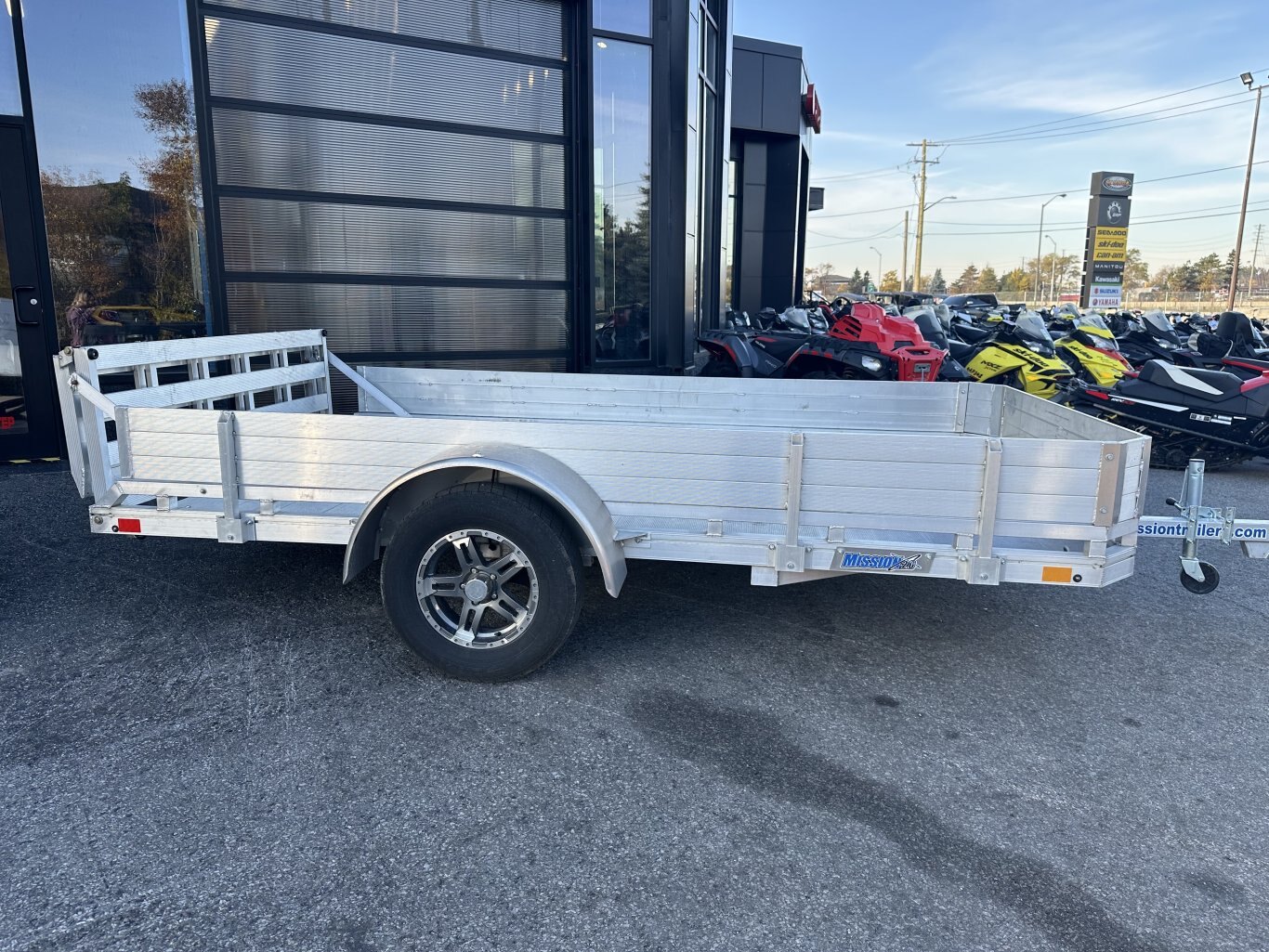 2022 Mission Utility MU 6.5 x 12 Trailer