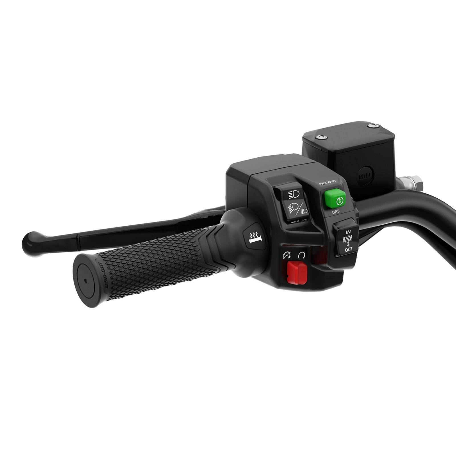 Integrated Heated Grips and Thumb Throttle Kit