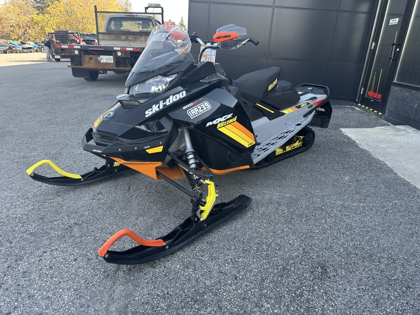 2019 SKI DOO MXZ BLIZZARD 600R E TEC