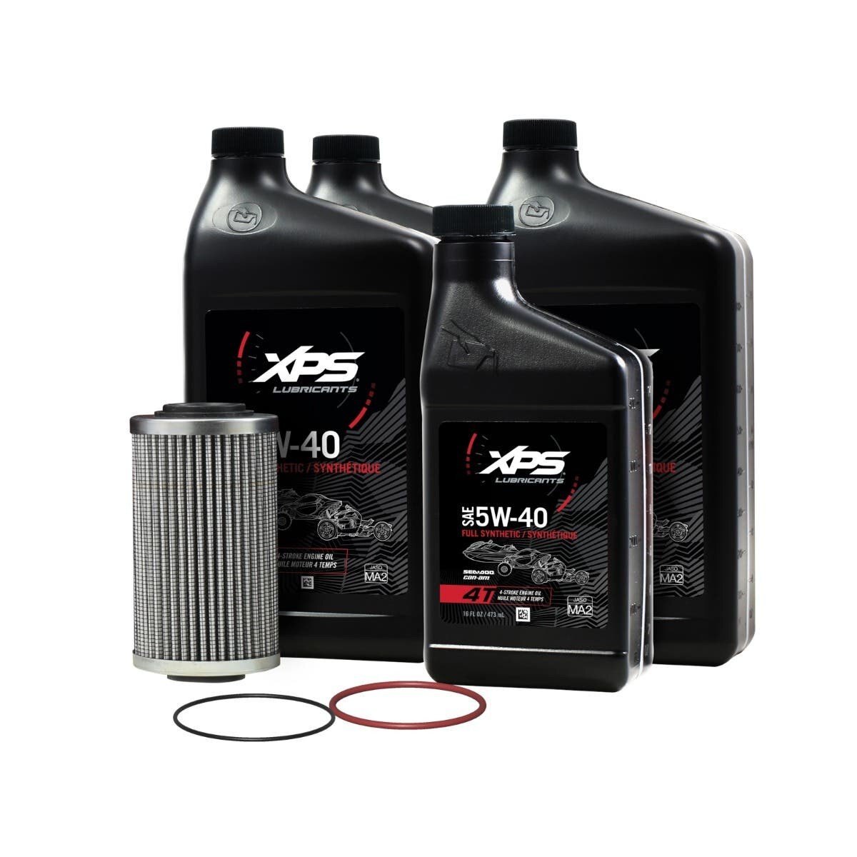 5W 40 Full Synthetic Oil Change Kit For Sea Doo 4 Stroke Engines Of 1500 cc Or More