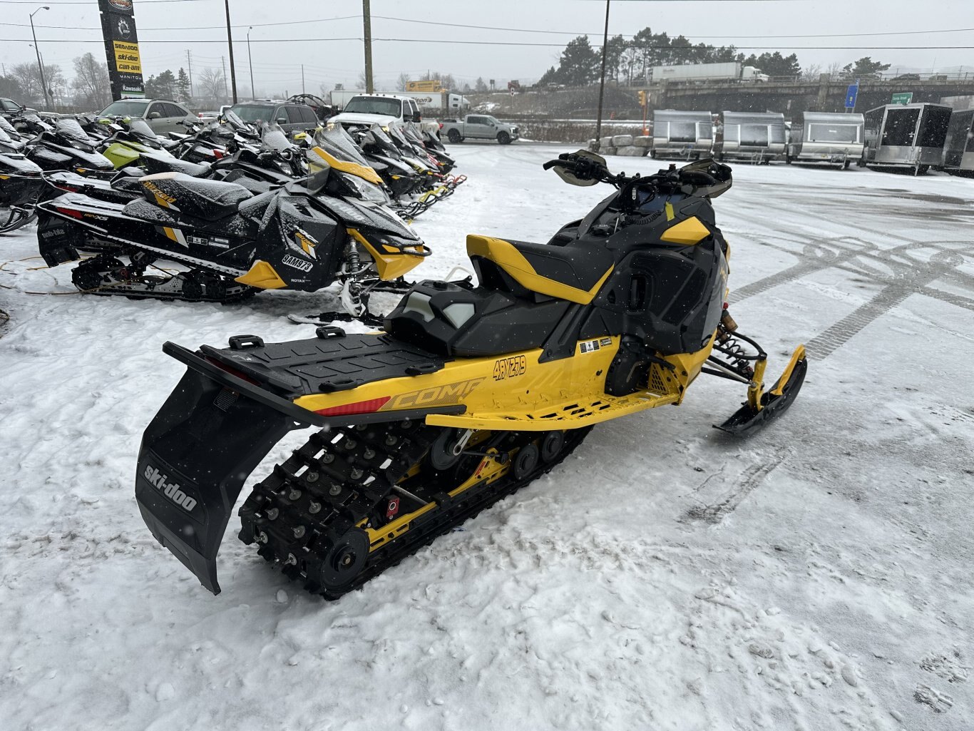 2024 Ski Doo MXZ XRS COMP 850 Turbo R Shot Start, 10.25 Dash!