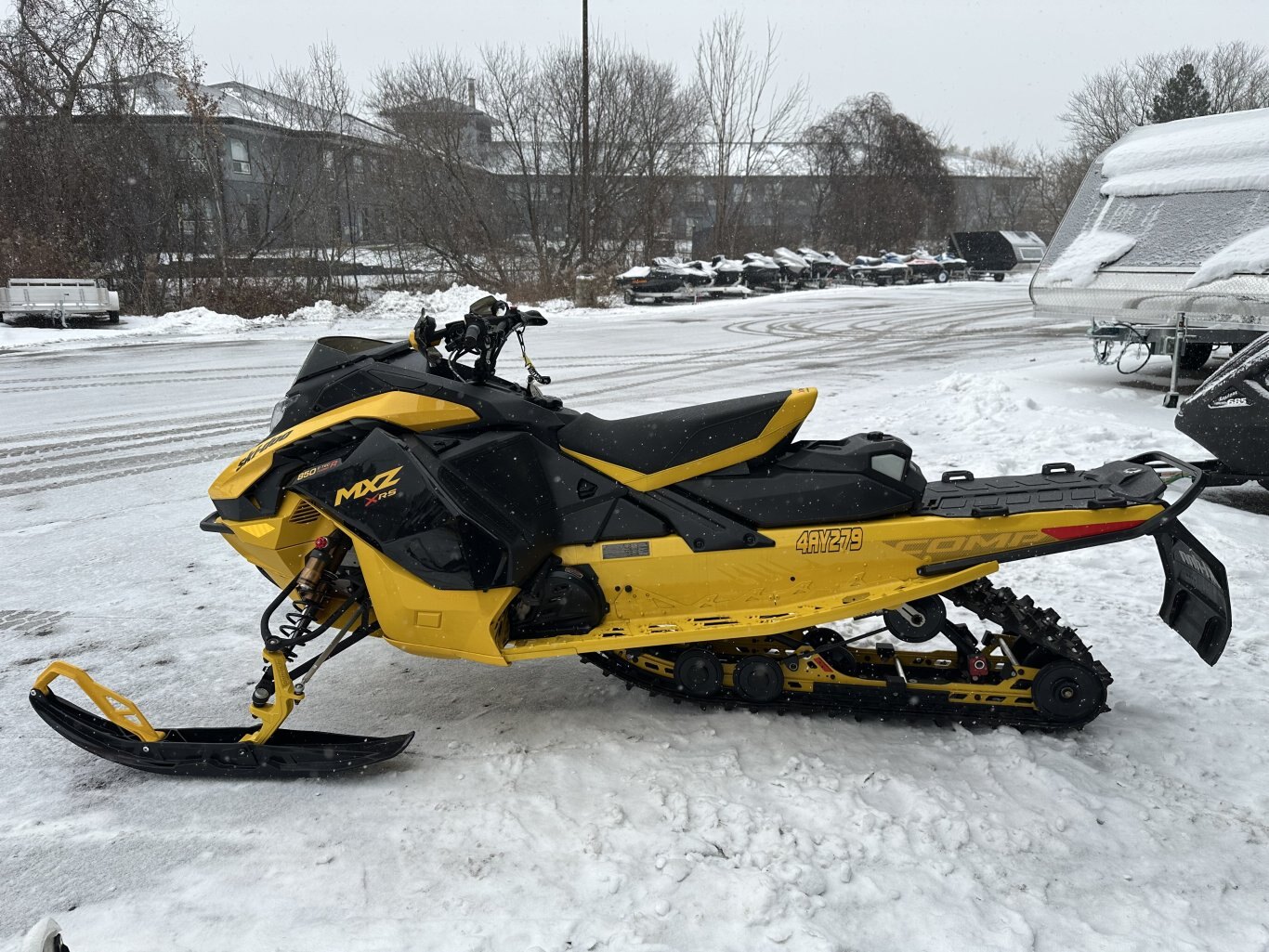 2024 Ski Doo MXZ XRS COMP 850 Turbo R Shot Start, 10.25 Dash!