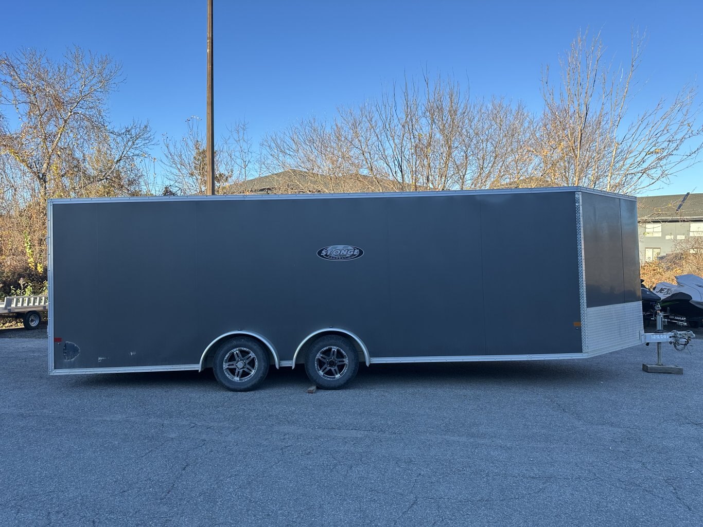 2022 EZ Loader 7.5 x 22 + 5 V Nose All Aluminum Trailer