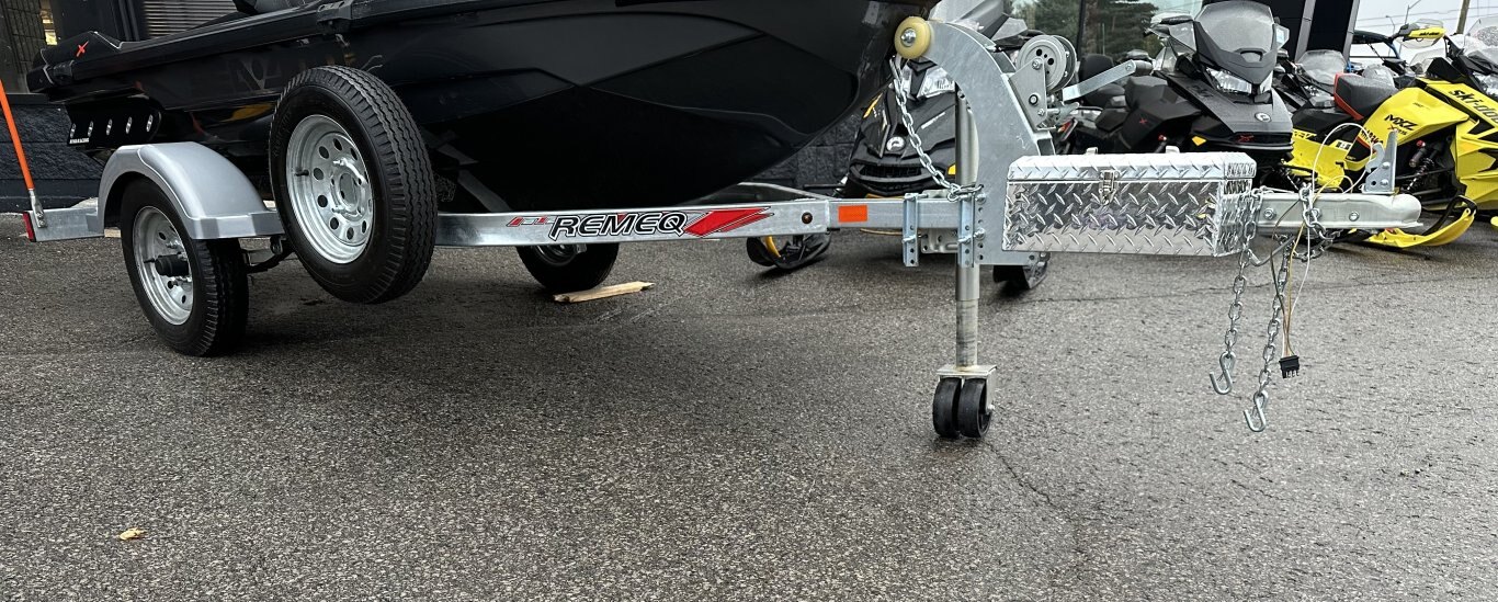 2022 Remeq Single Galvanized PWC Trailer