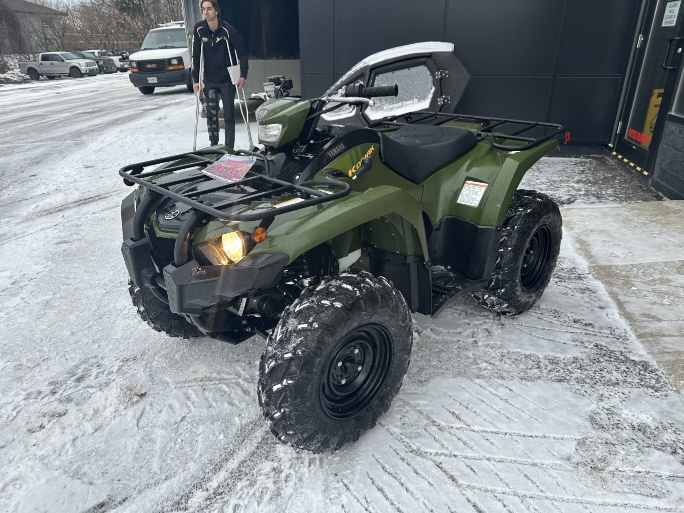 2024 Yamaha Kodiak 450 EPS DEMO