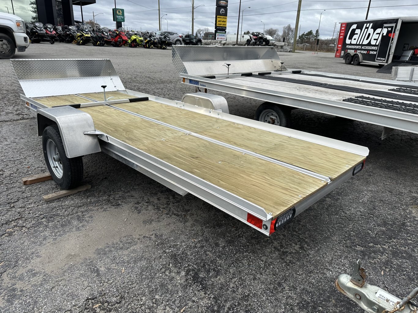 2025 Mission Open 52 x 12 Snow Trailer