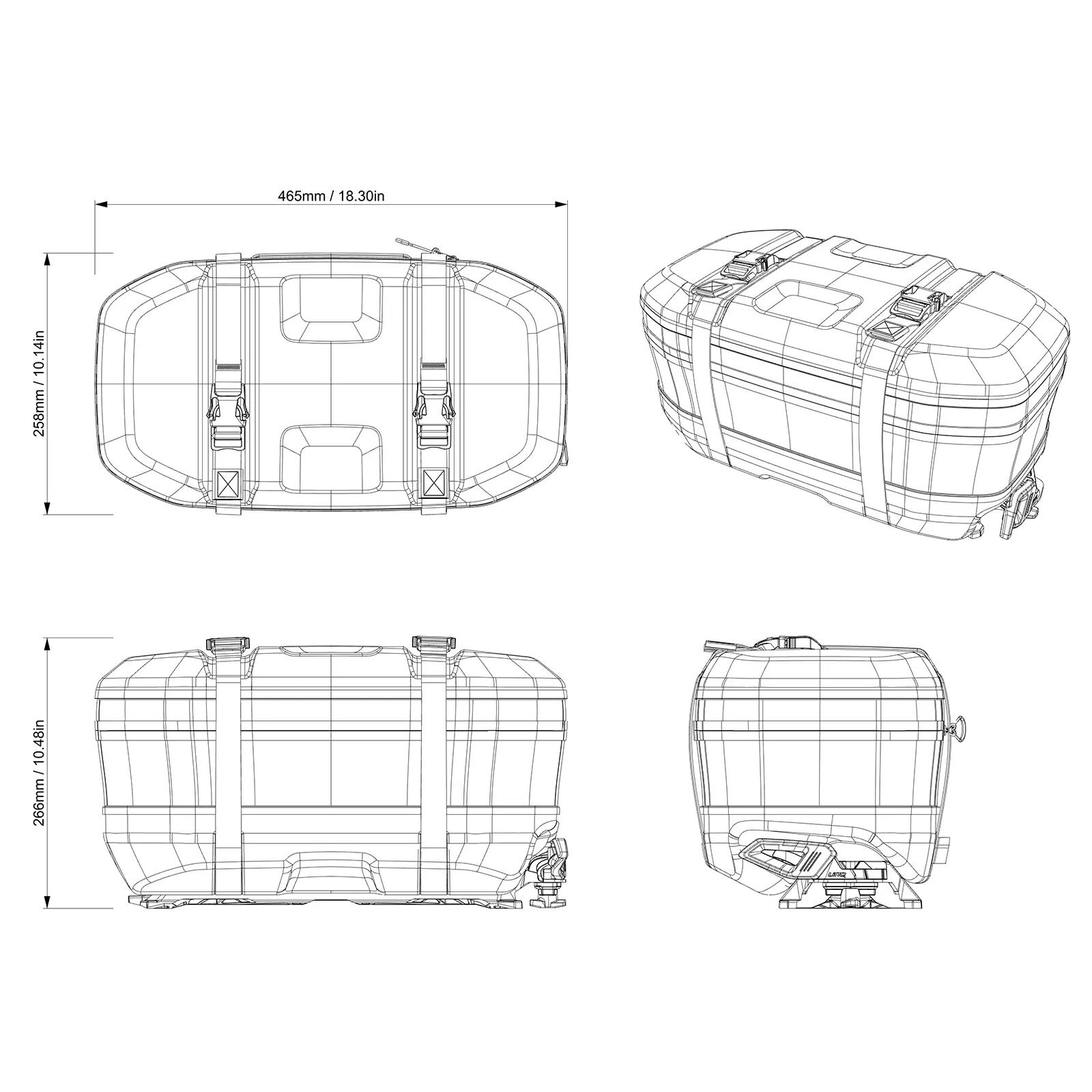 LinQ Expandable Bag 4.5 US Gal (17 L)