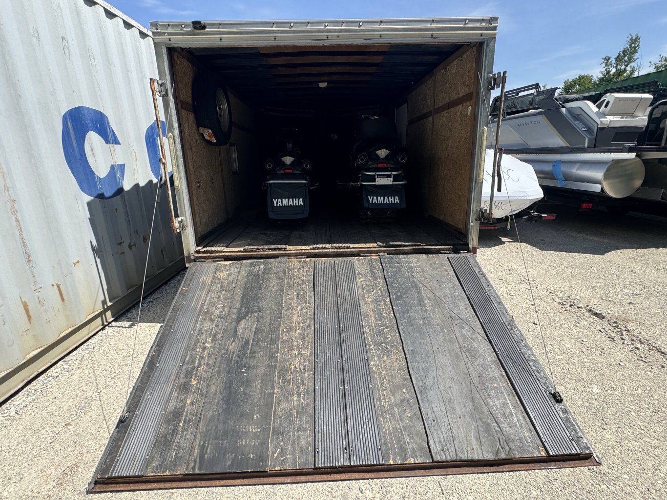 2015 Pace Enclosed Snowmobile Trailer
