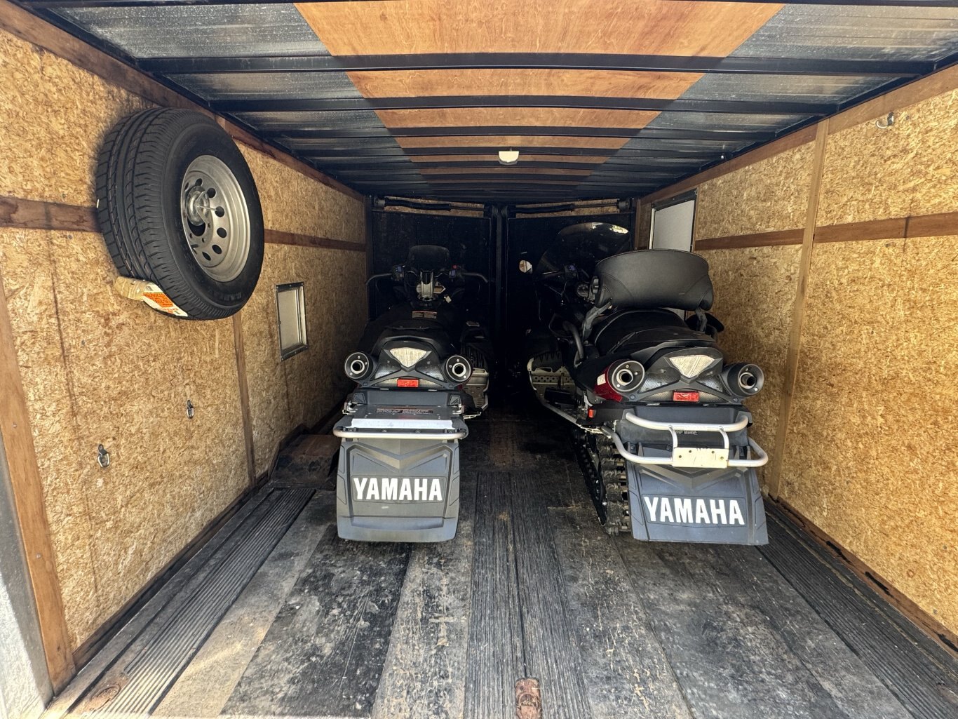 2015 Pace Enclosed Snowmobile Trailer