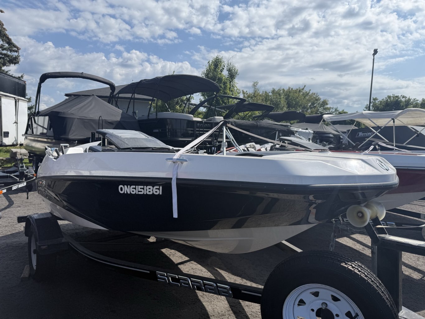 2018 Scarab 165 G 150HP Rotax 4 Stroke