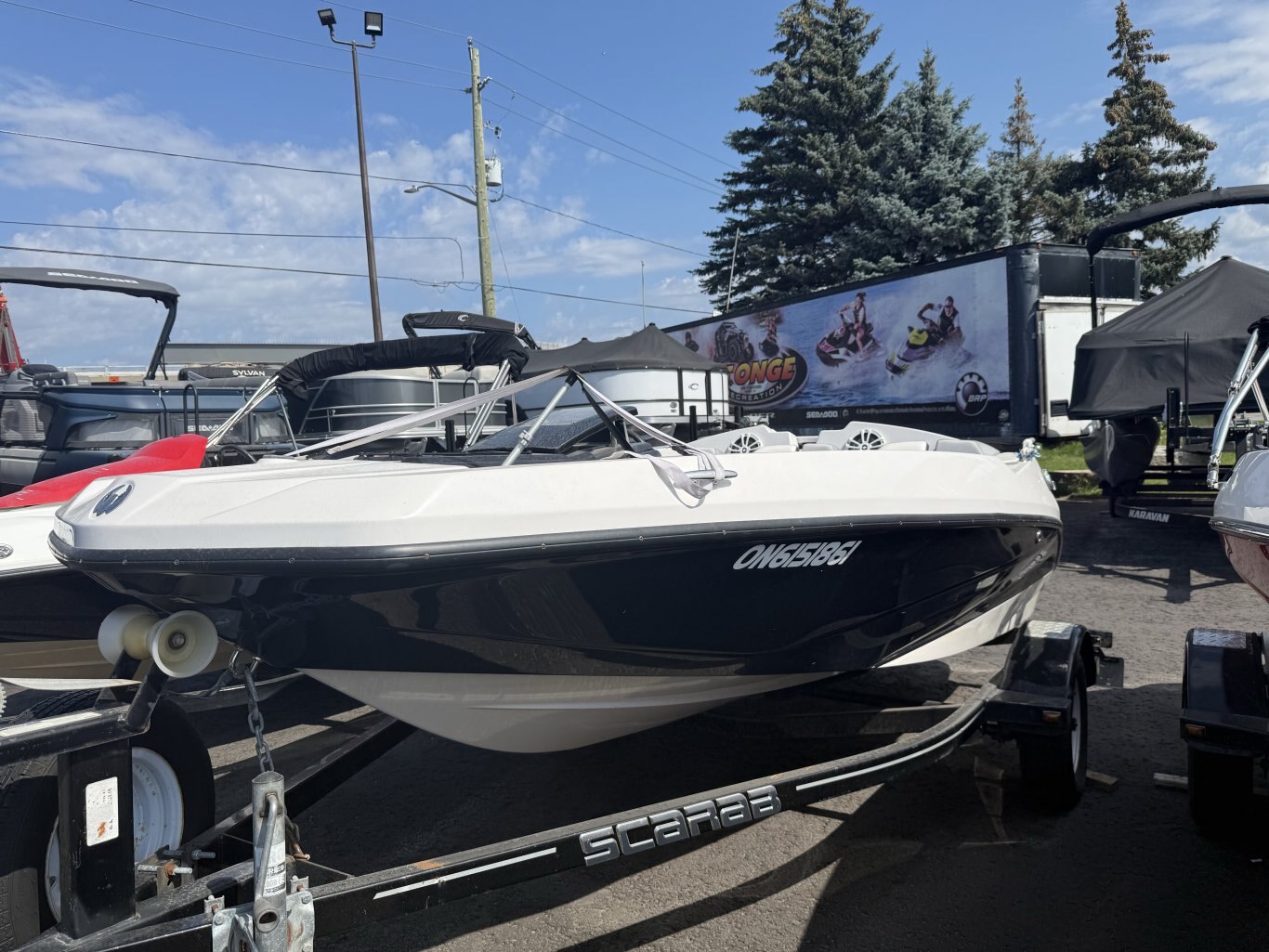 2018 Scarab 165 G 150HP Rotax 4 Stroke