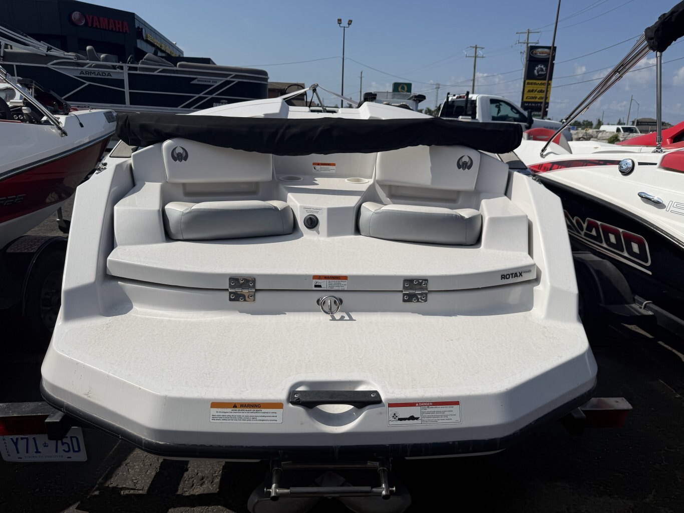 2018 Scarab 165 G 150HP Rotax 4 Stroke