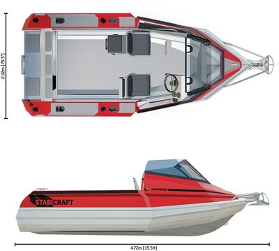 2023 Stabicraft 1550 Fisher