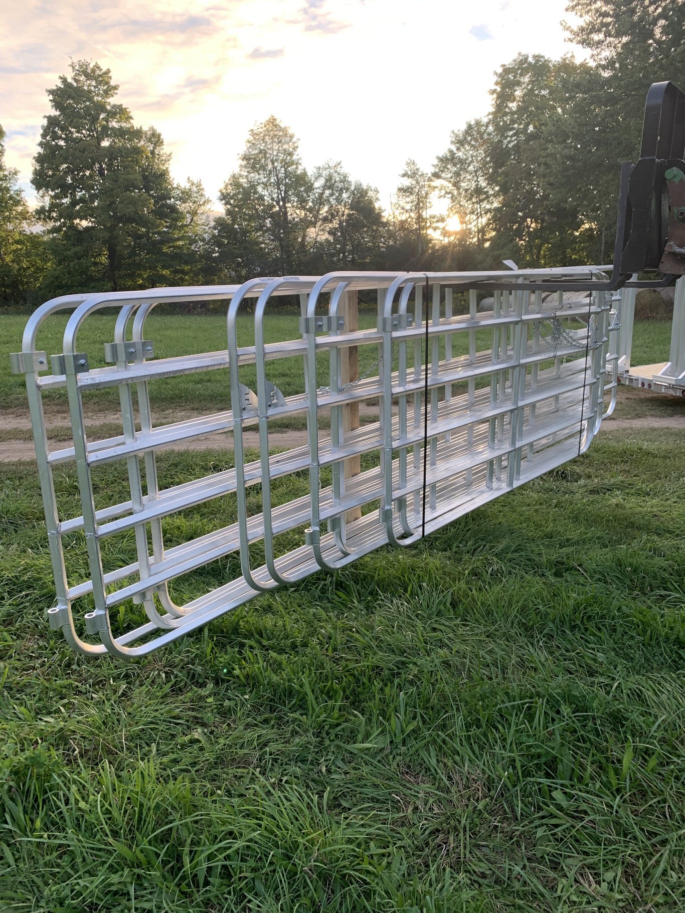 Aluminum Diamond Bar Gates