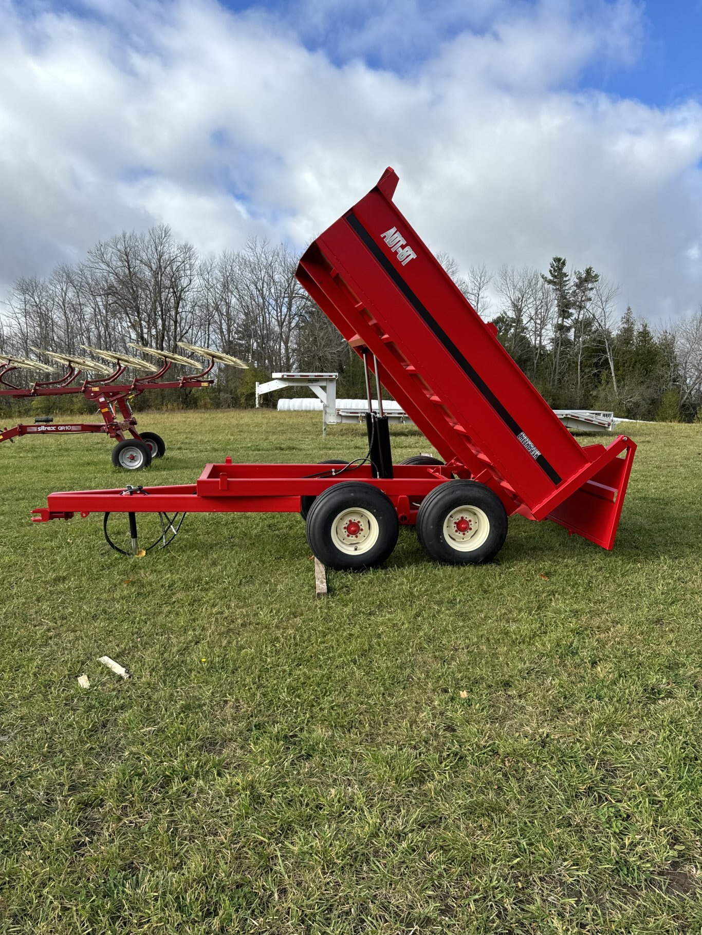 New 8 Ton Dump Trailer