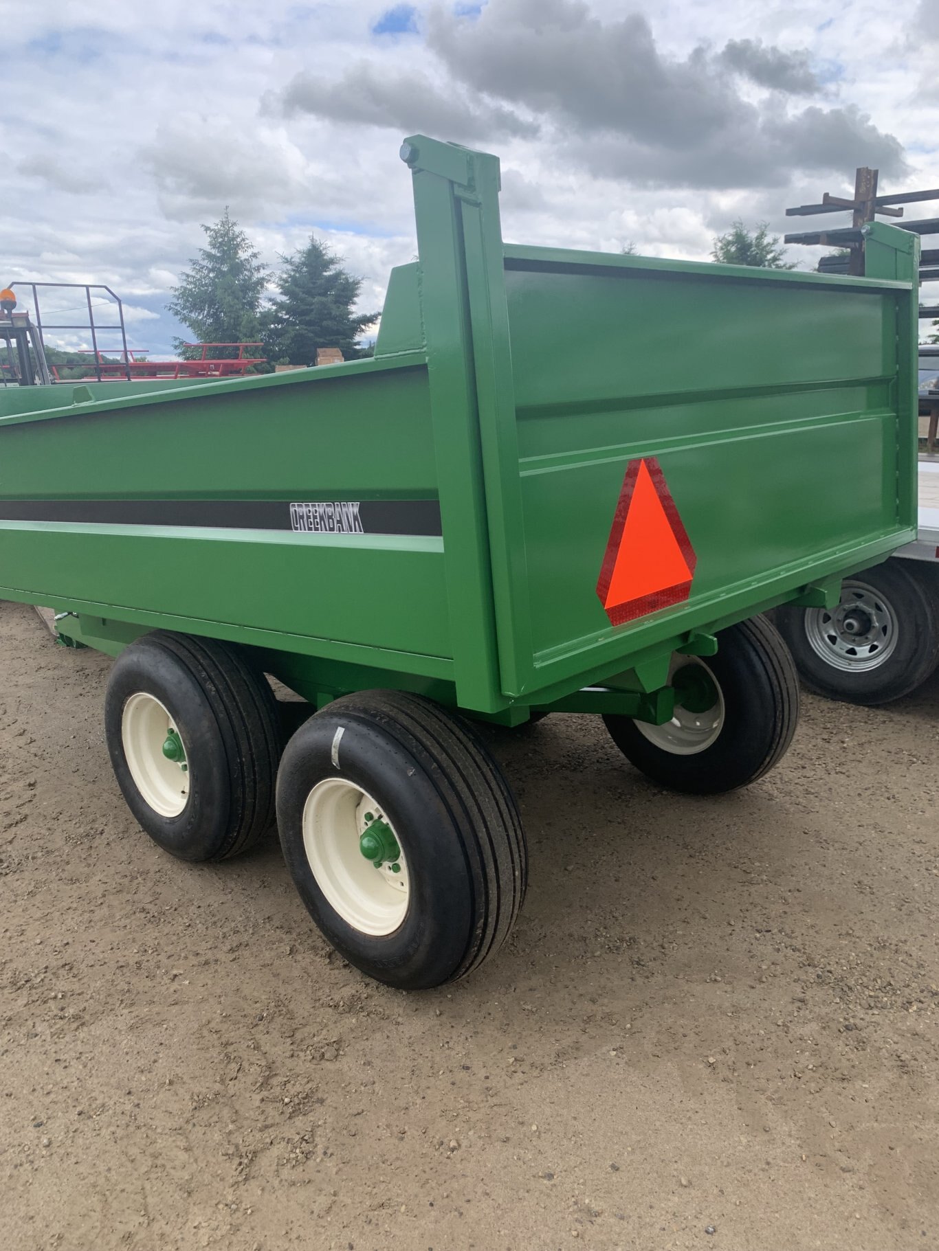 New 8 Ton Dump Trailer