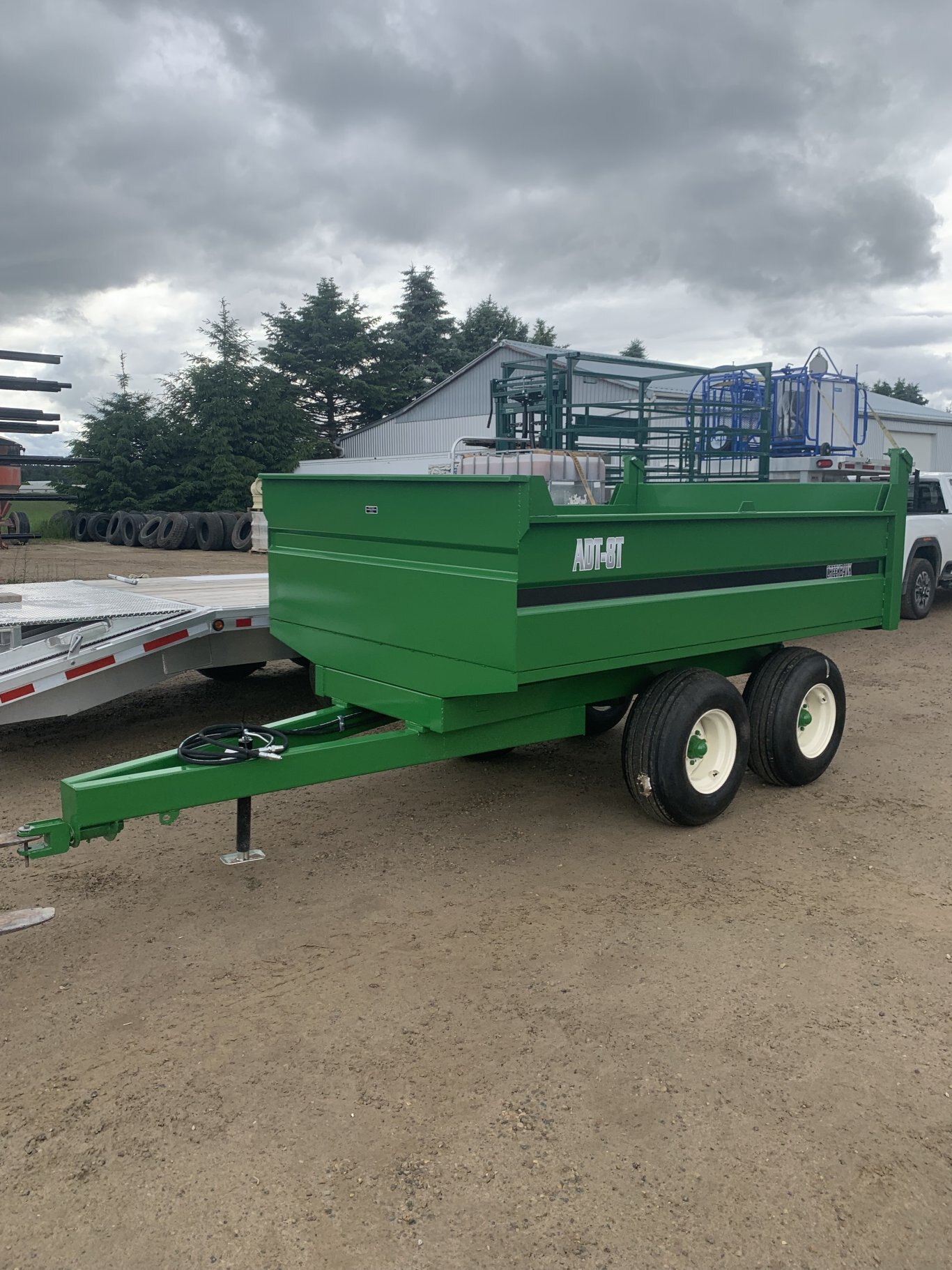 New 8 Ton Dump Trailer