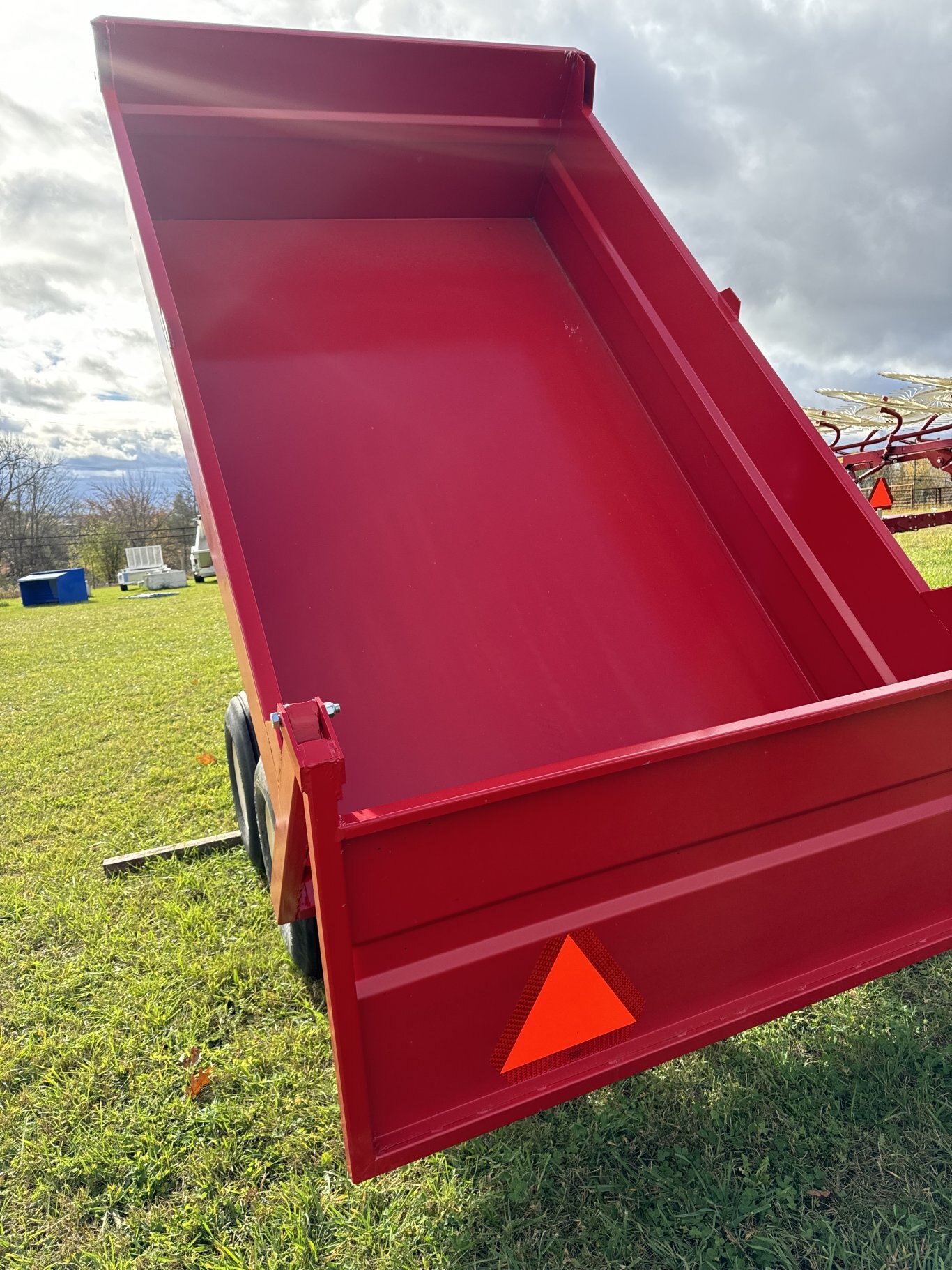 New 8 Ton Dump Trailer