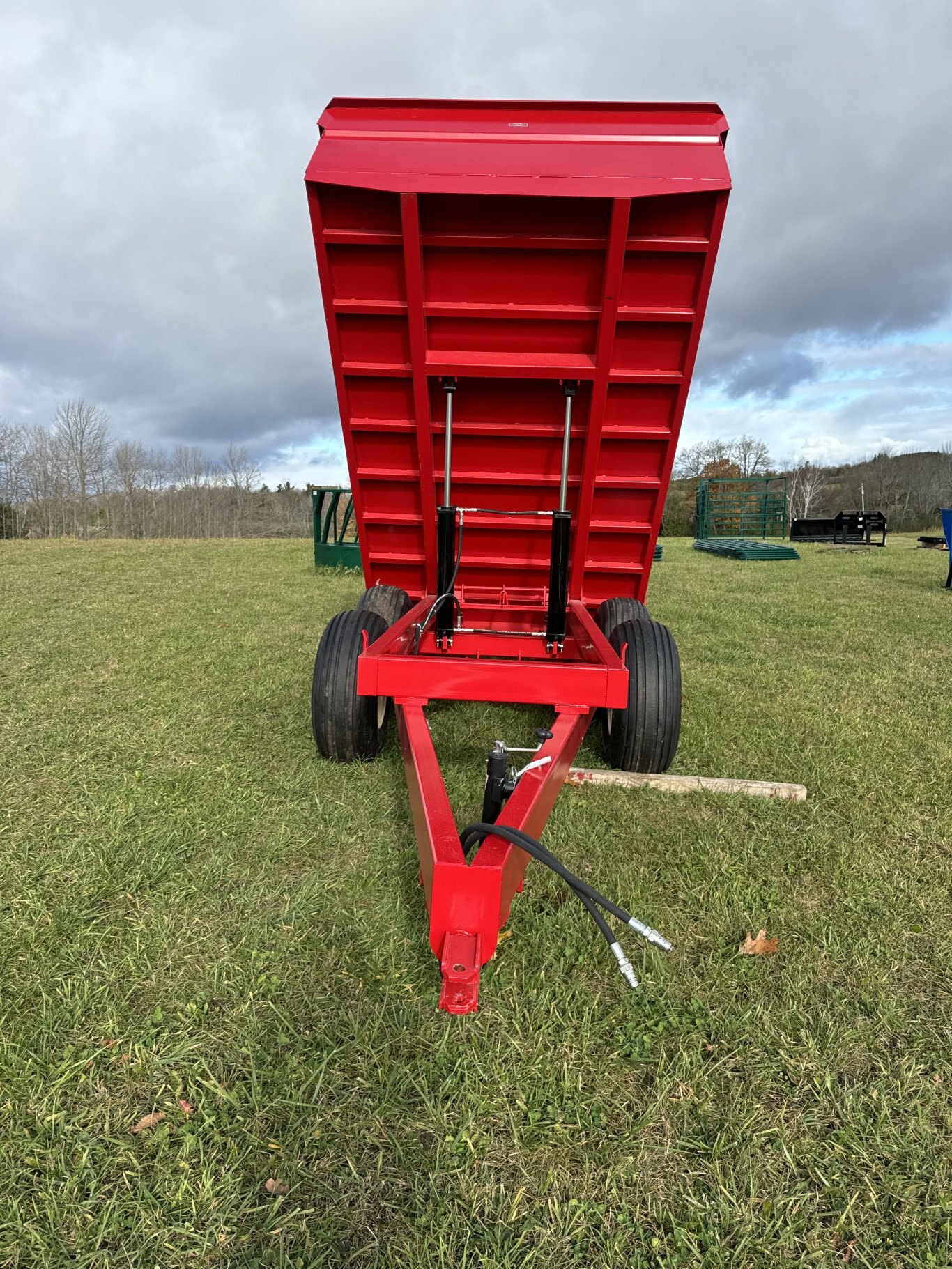 New 8 Ton Dump Trailer