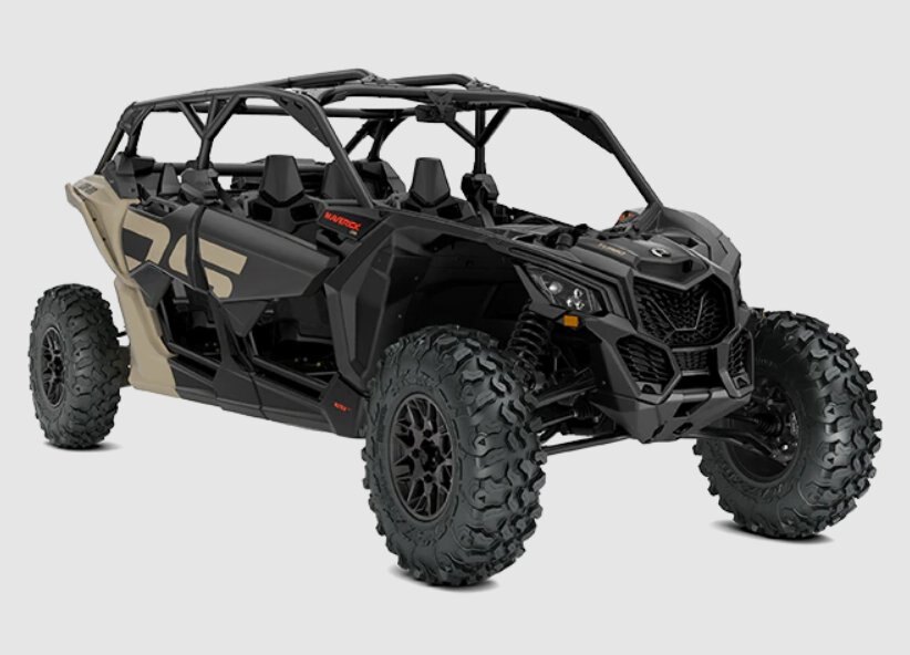 2023 Can-Am MAVERICK X3 MAX DS TURBO 64 desert-tan-carbon-black