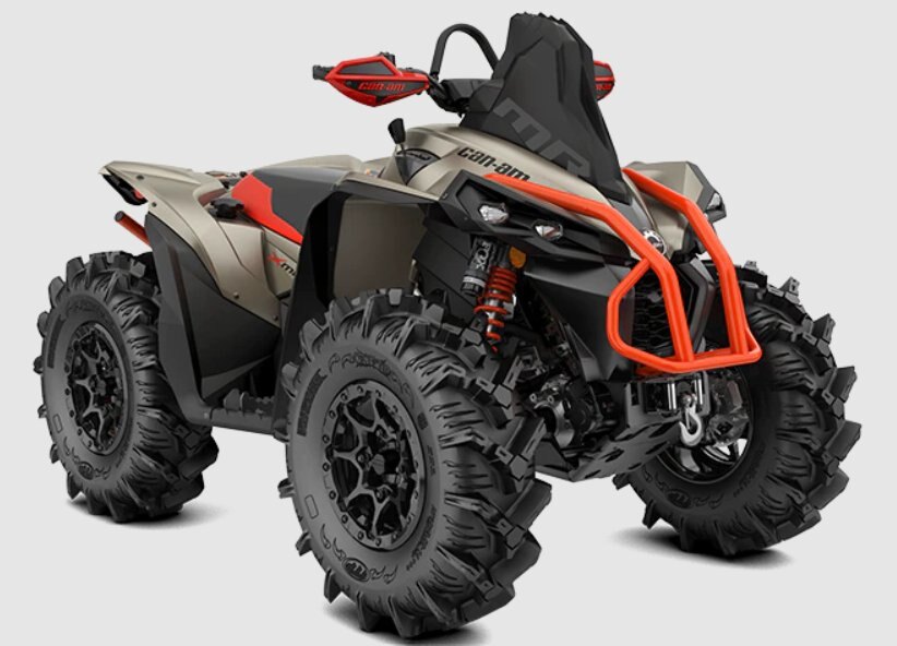 2023 Can-Am RENEGADE X MR 1000R liquid-titanium--can-am-red